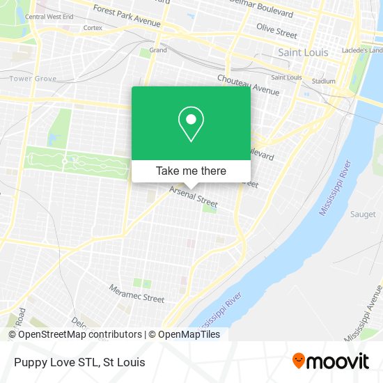 Puppy Love STL map