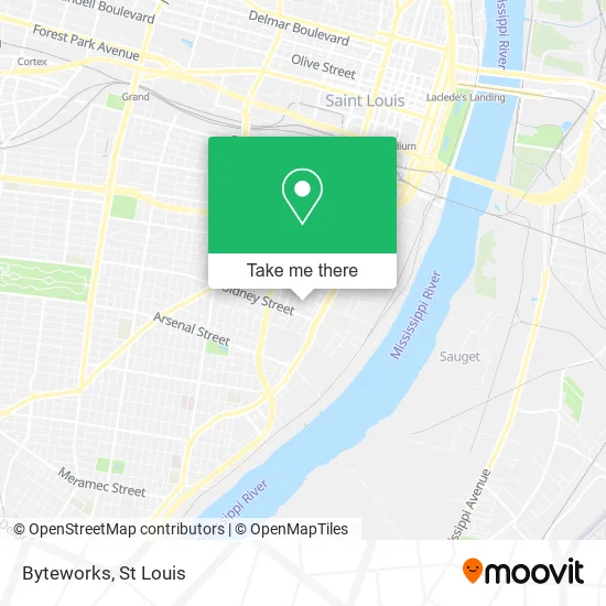 Byteworks map