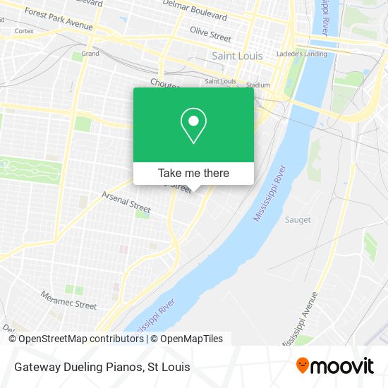 Gateway Dueling Pianos map