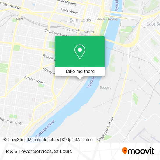 R & S Tower Services map