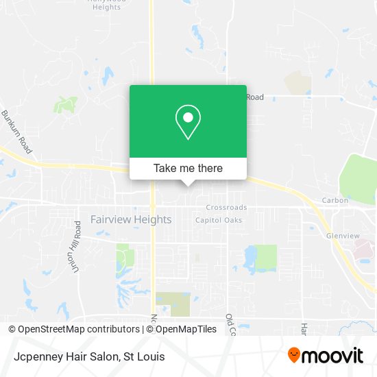 Mapa de Jcpenney Hair Salon
