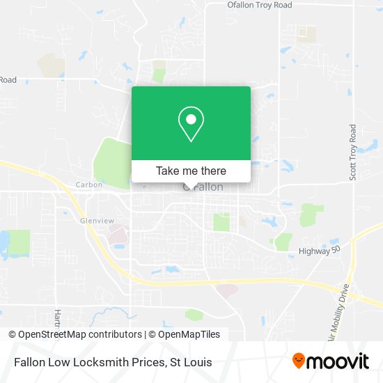 Mapa de Fallon Low Locksmith Prices