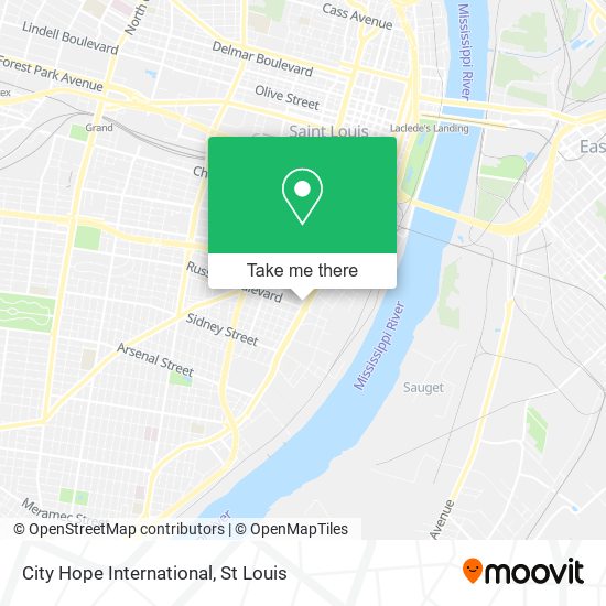 Mapa de City Hope International