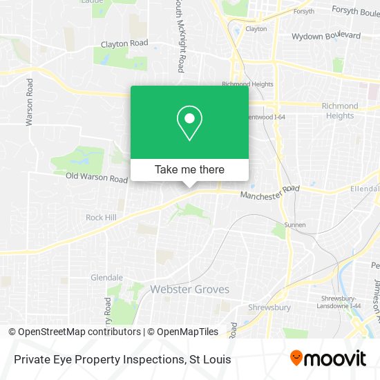Mapa de Private Eye Property Inspections