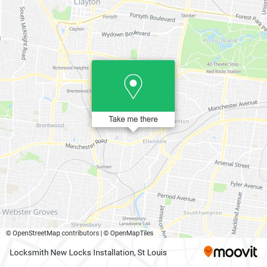 Locksmith New Locks Installation map