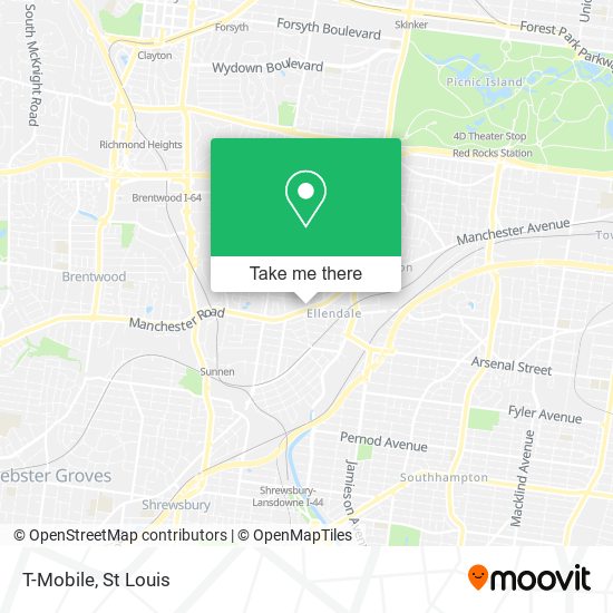 T-Mobile map