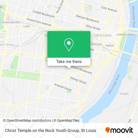 Christ Temple on the Rock Youth Group map