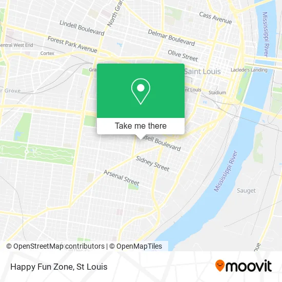 Happy Fun Zone map