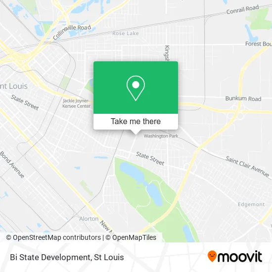 Bi State Development map