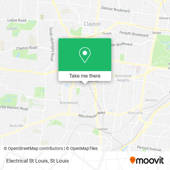 Electrical St Louis map