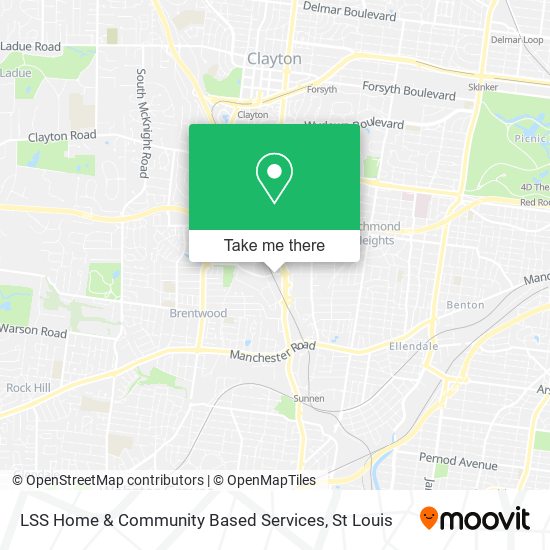 LSS Home & Community Based Services map