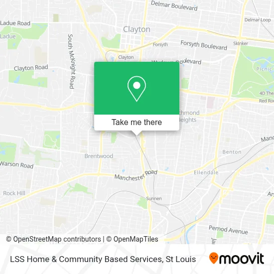 LSS Home & Community Based Services map