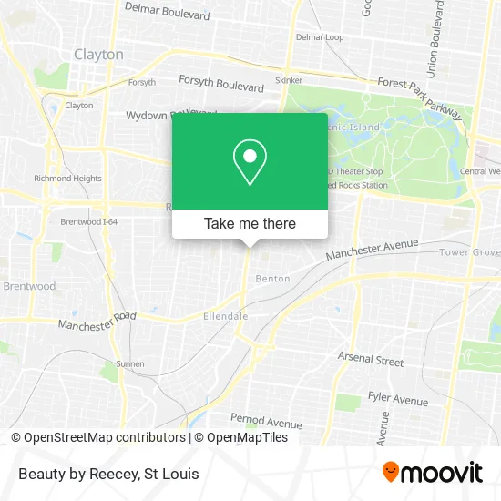 Beauty by Reecey map
