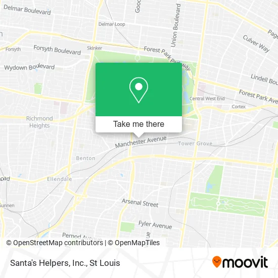 Mapa de Santa's Helpers, Inc.