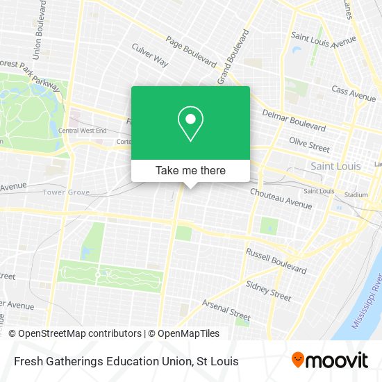 Fresh Gatherings Education Union map