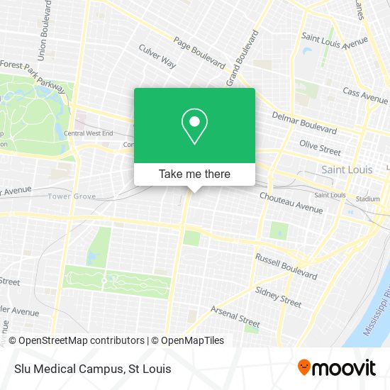 Slu Medical Campus map