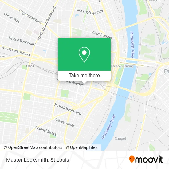 Master Locksmith map