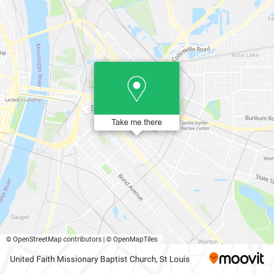 United Faith Missionary Baptist Church map