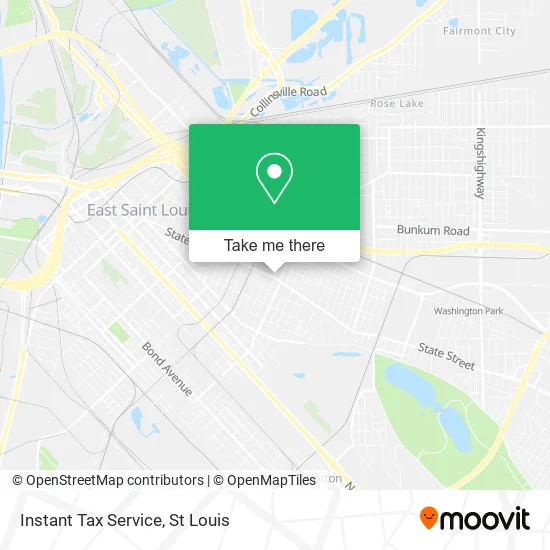 Instant Tax Service map