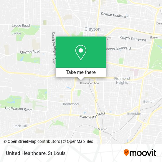 Mapa de United Healthcare