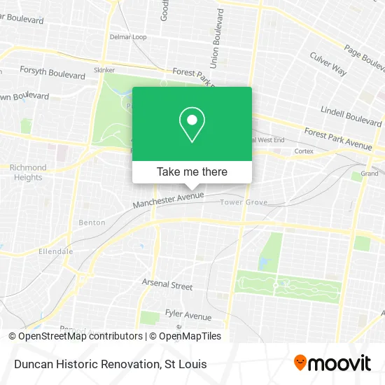 Mapa de Duncan Historic Renovation