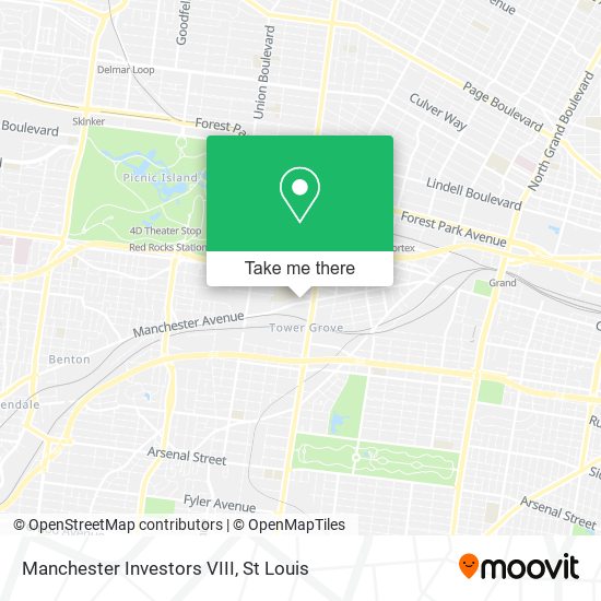 Mapa de Manchester Investors VIII