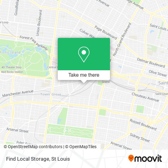 Mapa de Find Local Storage