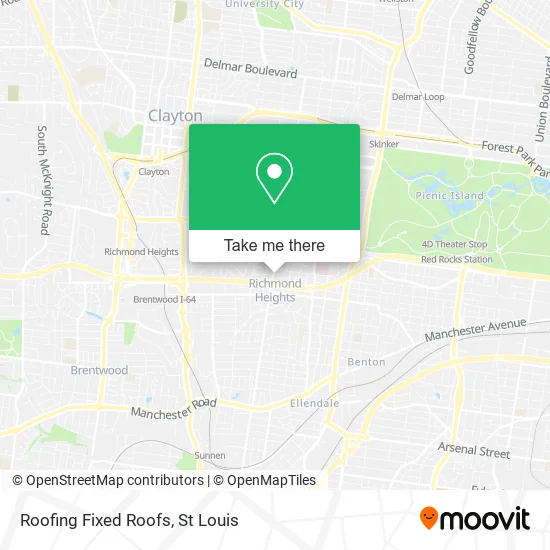 Roofing Fixed Roofs map
