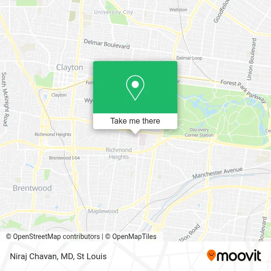 Niraj Chavan, MD map