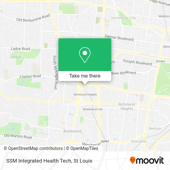 SSM Integrated Health Tech map