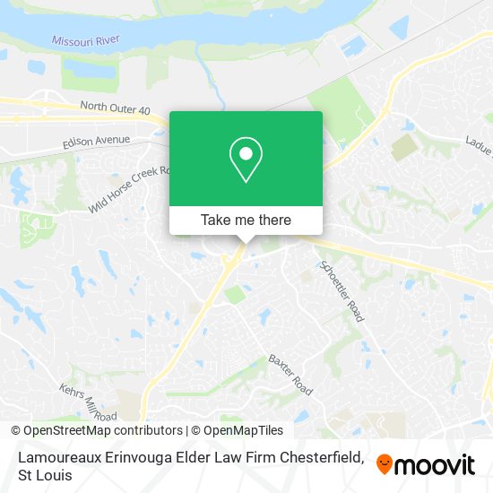 Lamoureaux Erinvouga Elder Law Firm Chesterfield map