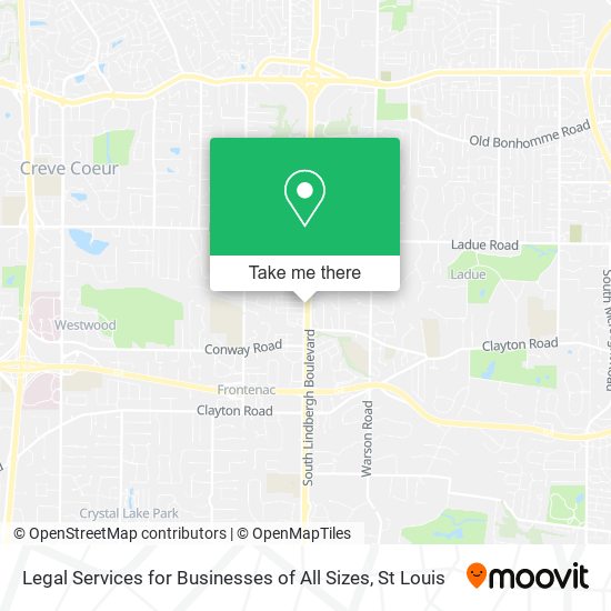 Mapa de Legal Services for Businesses of All Sizes