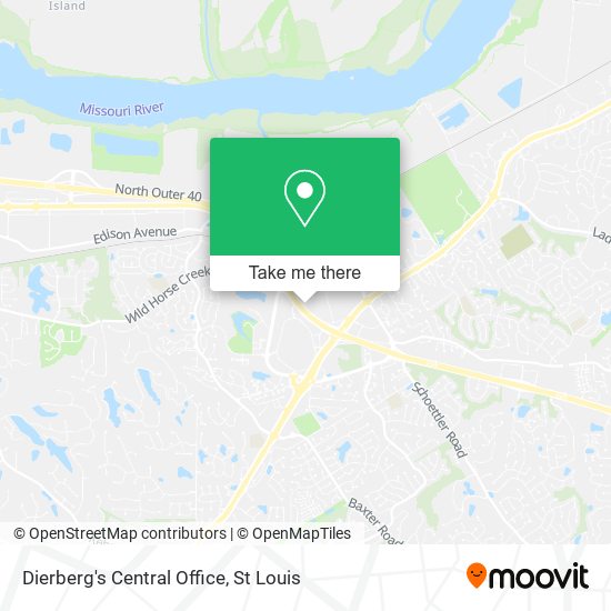 Dierberg's Central Office map