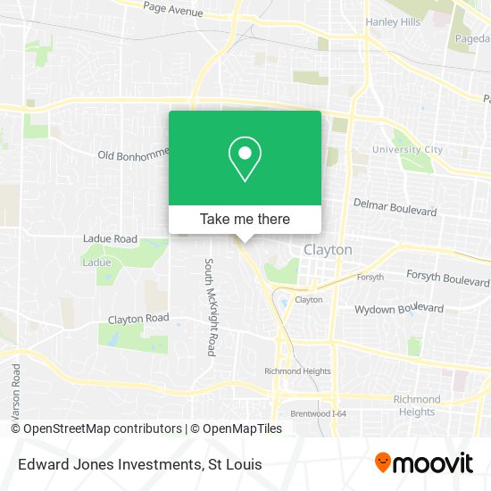 Mapa de Edward Jones Investments