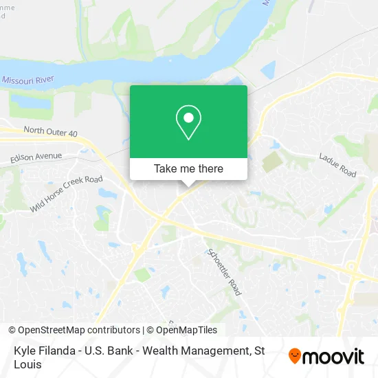Kyle Filanda - U.S. Bank - Wealth Management map