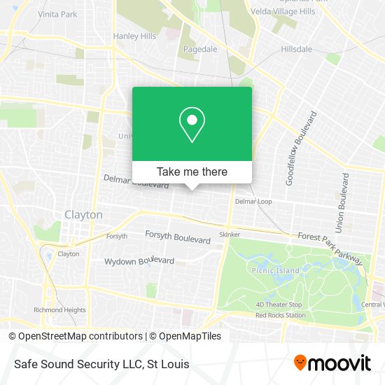 Mapa de Safe Sound Security LLC