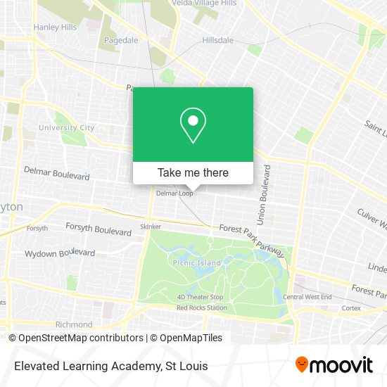 Elevated Learning Academy map