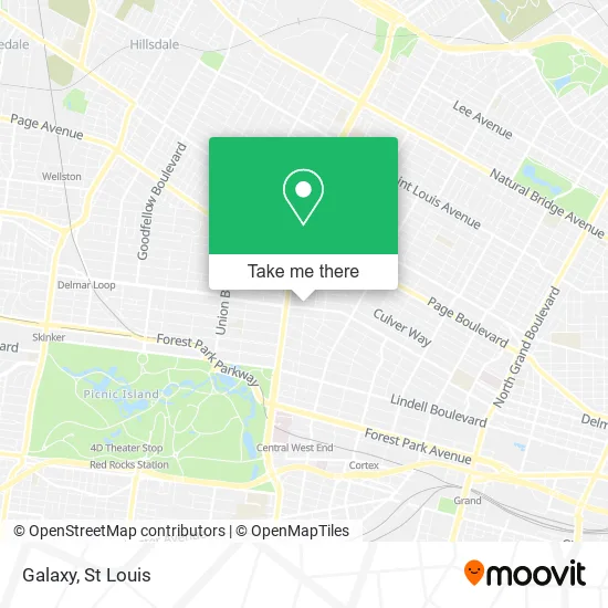Galaxy map