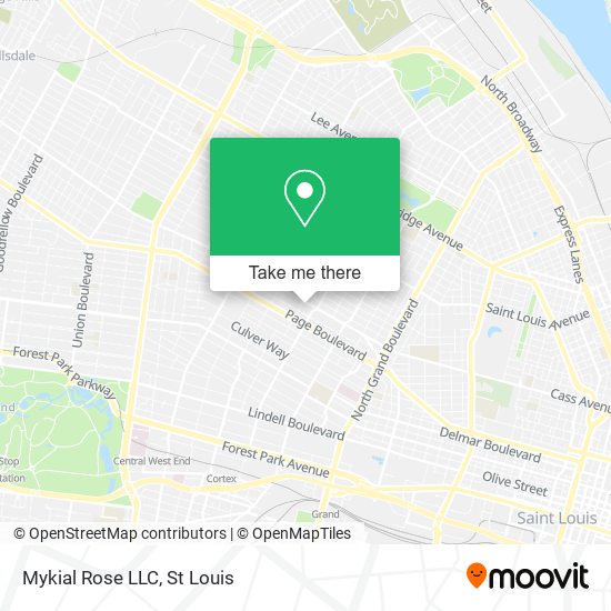 Mykial Rose LLC map