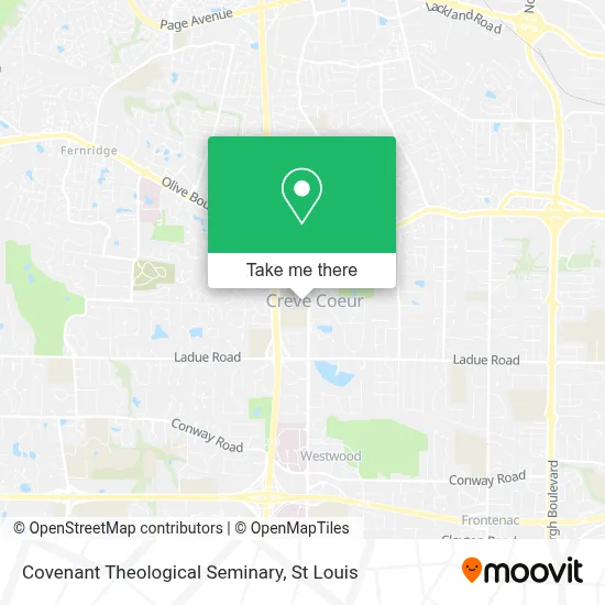 Covenant Theological Seminary map