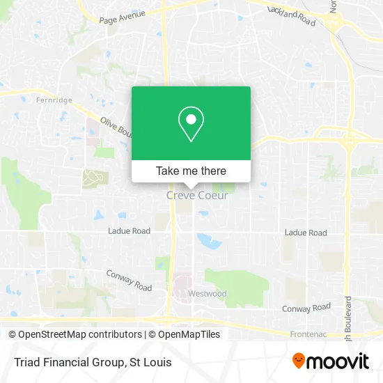 Triad Financial Group map