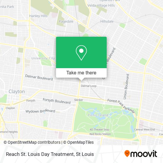 Mapa de Reach St. Louis Day Treatment