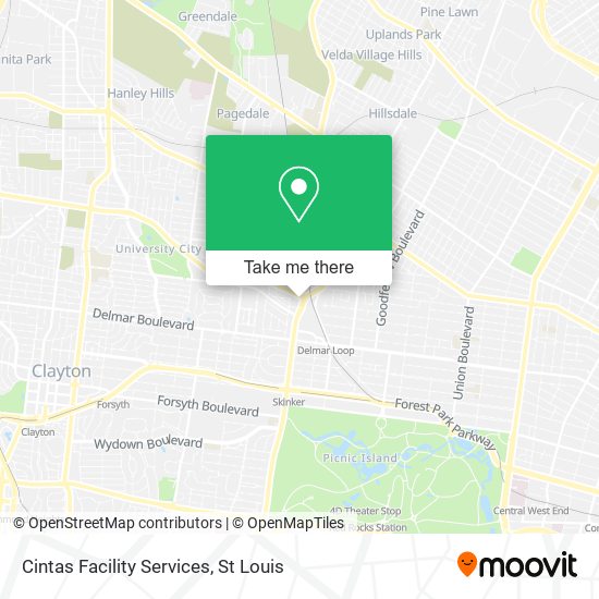 Cintas Facility Services map