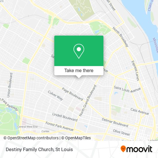 Destiny Family Church map