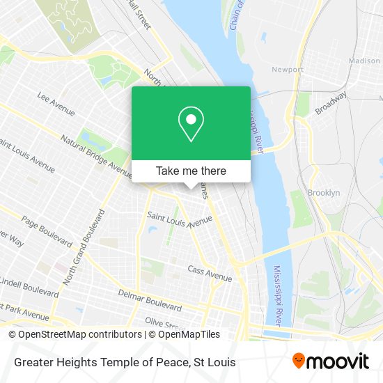 Mapa de Greater Heights Temple of Peace