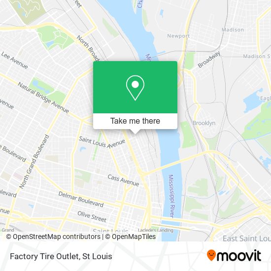 Factory Tire Outlet map