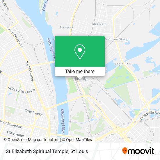 St Elizabeth Spiritual Temple map