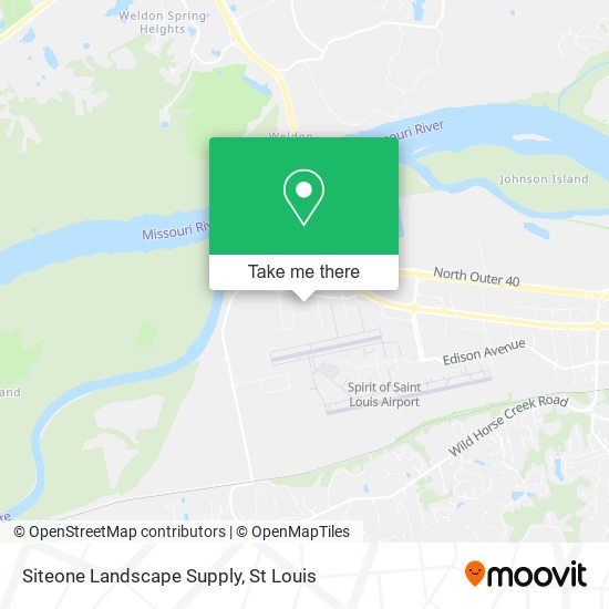 Mapa de Siteone Landscape Supply