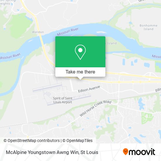 McAlpine Youngstown Awng Win map