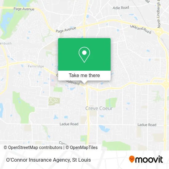 O'Connor Insurance Agency map